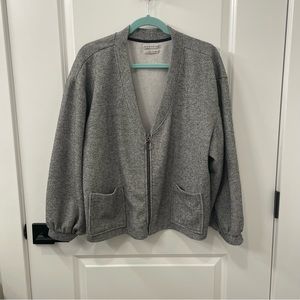 Urban outfitters- gray cardigan zip up